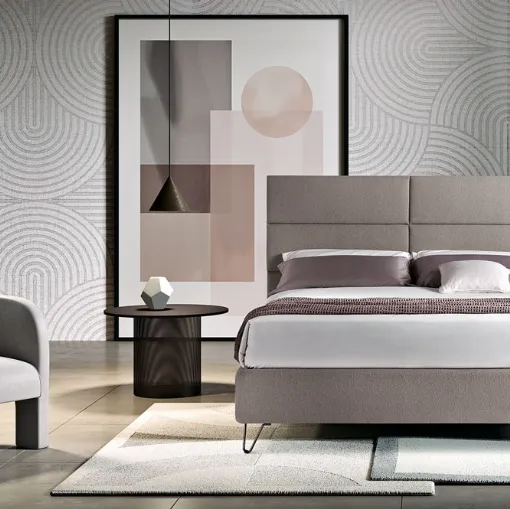 Letto Boiserie Smooth di Cosmo Letti